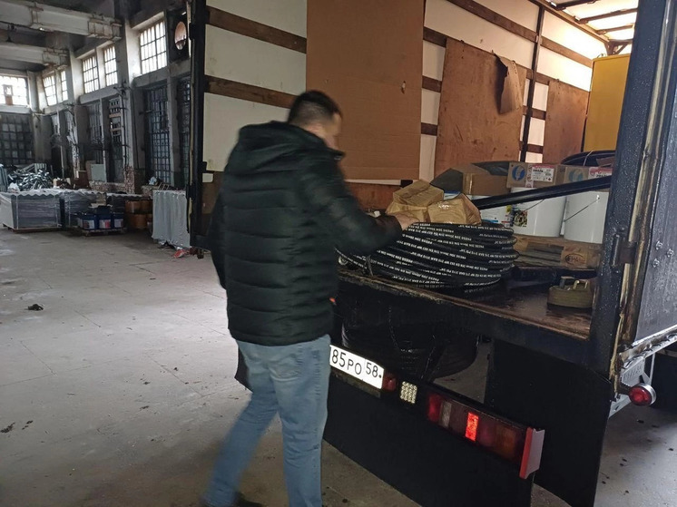 Пензенцы передали газовое оборудование для школы в Токмаке