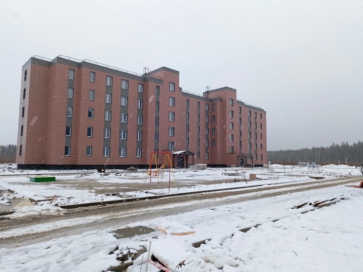 В трех новостройках Вельска устанавливают двери