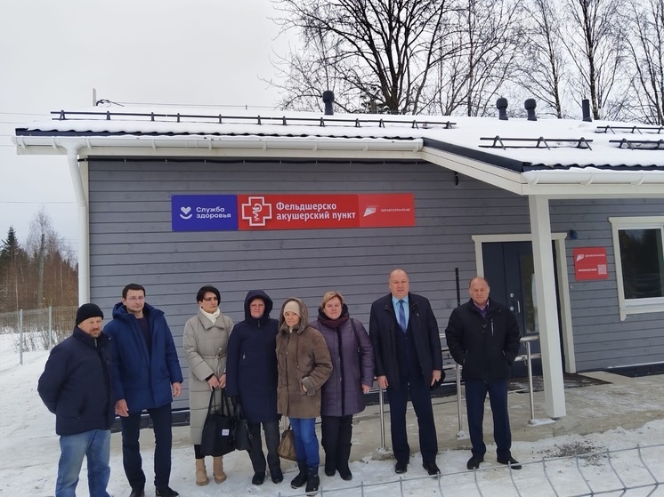 Тепло и уютно стало в новом фельдшерско-акушерском пункте в Карелии