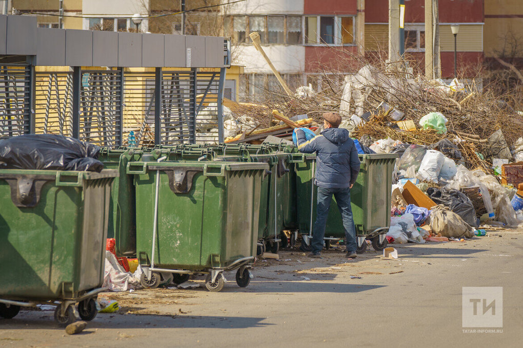 Жители 20 районов Татарстана не доплатили за вывоз мусора 78 млн рублей