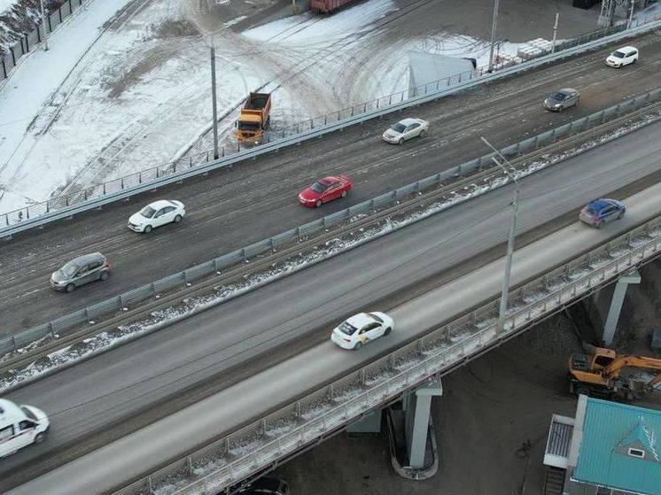 Движение по второй части путепровода на Джамбула открыли в Иркутске