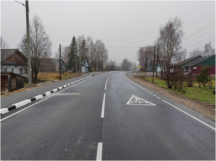 В Каргопольском округе отремонтировали четыре участка дороги и два моста