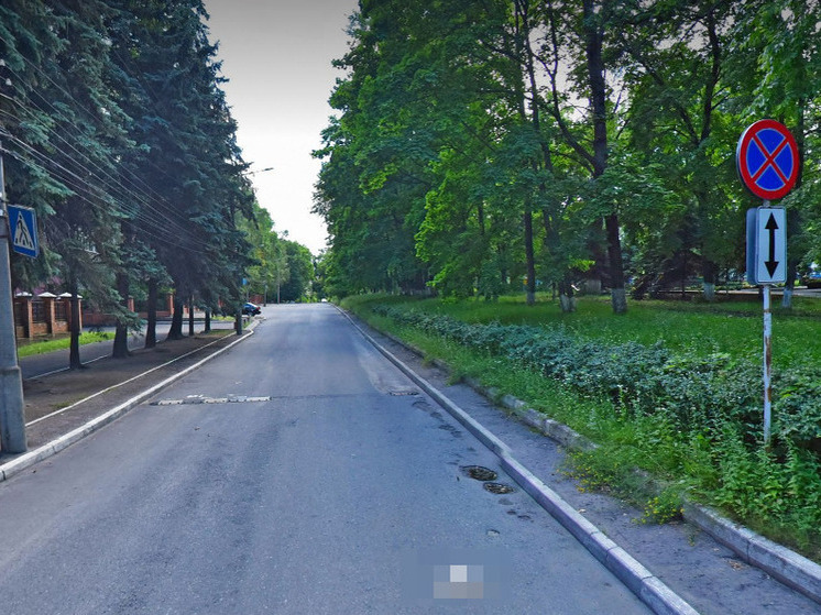 В Курске на Блинова весной отремонтируют дорогу и тротуар