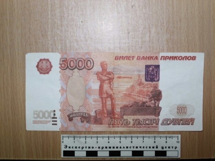 Житель Сахалина вернул знакомому долг купюрами «банка приколов»