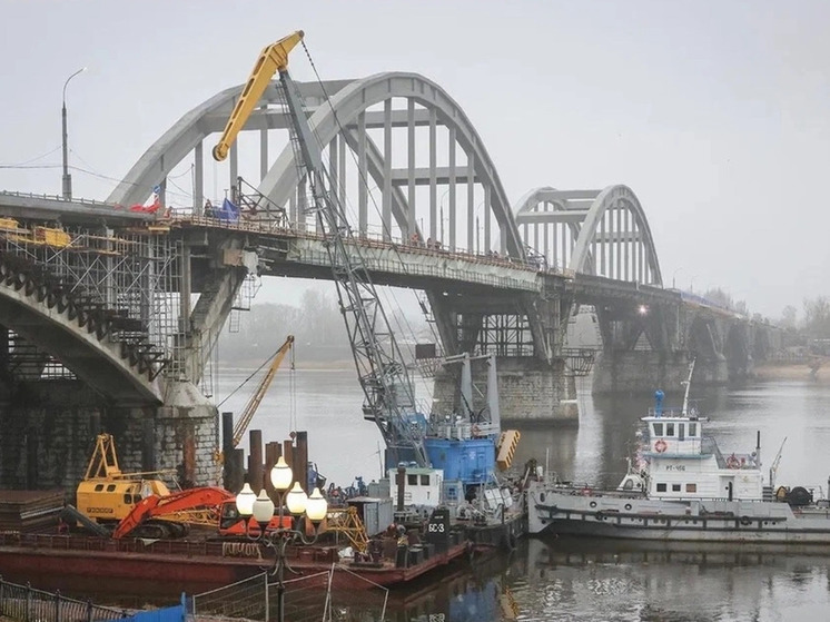 В Рыбинске назвали сроки очередного бетонирования моста