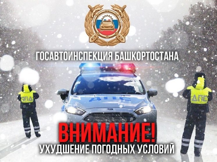 Из-за непогоды ГИБДД увеличила количество постов на дорогах