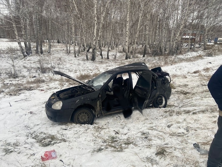 На Южном Урале после столкновения легковушки с грузовиком погиб человек