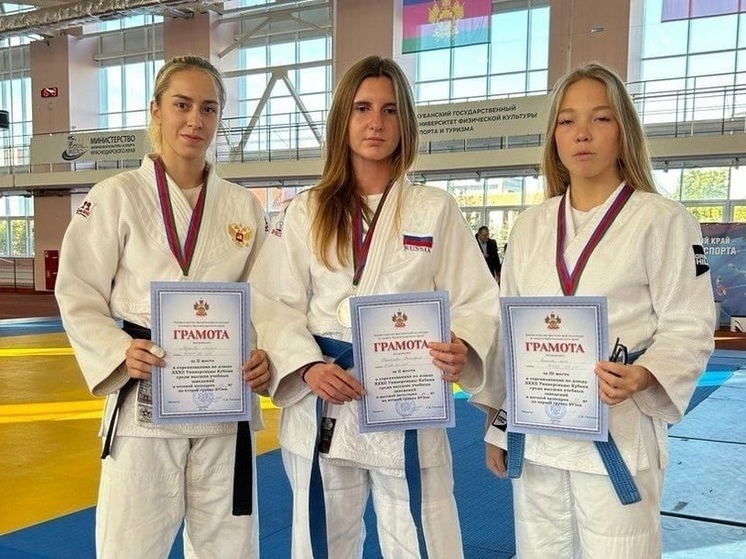 Сочинские дзюдоистки завоевали медали на Универсиаде Кубани