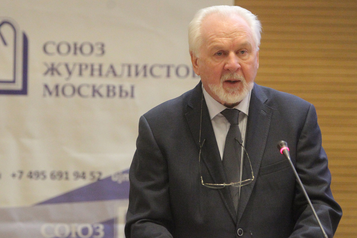 Pavel Gusev spoke about the Bastion courses at the congress of the Moscow Union of Journalists