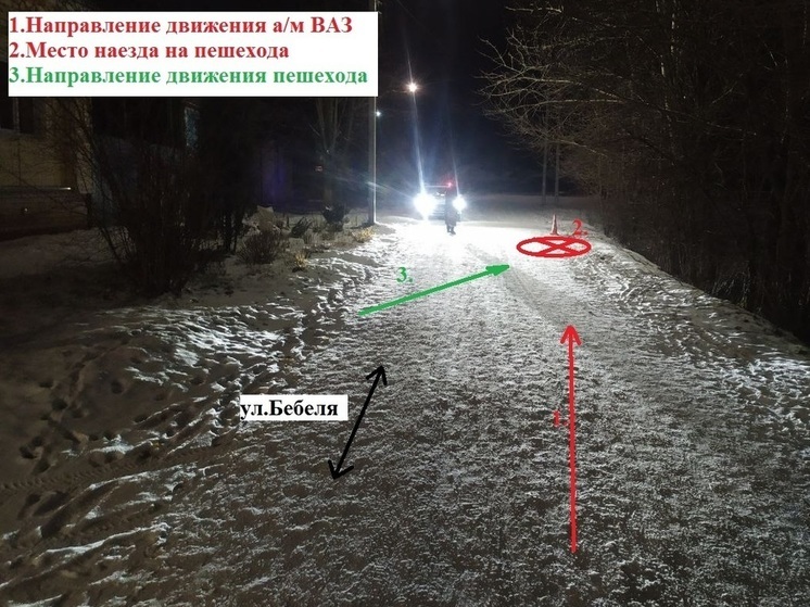 В Костромской области произошли два ДТП, в которых пострадали пешеходы