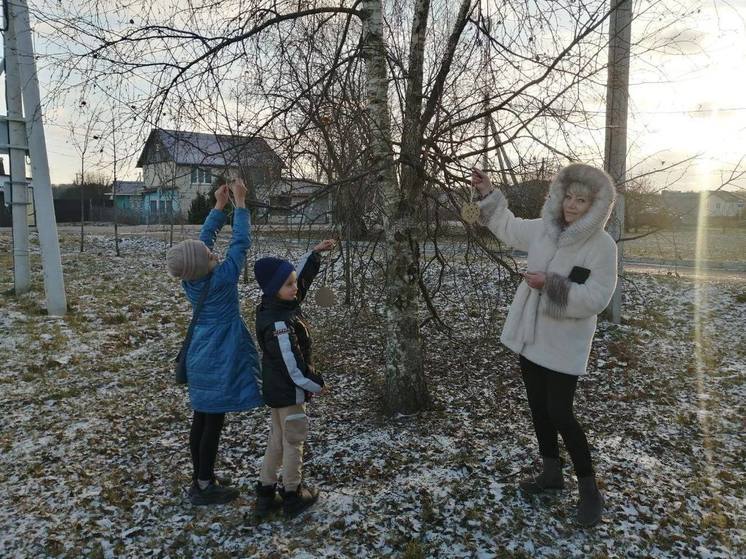 В Серпухове провели акцию «Покормите птиц зимой»