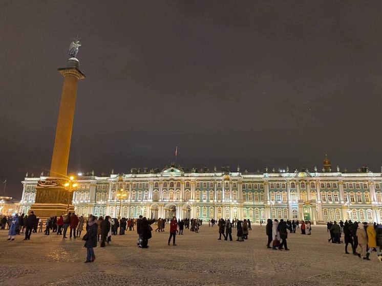 В Петербурге состоится световое шоу о Петре Великом ко дню рождения Эрмитажа