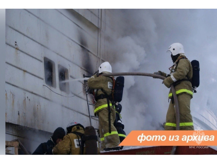 Квартира и крыша загорелись в многоквартирном доме под Гатчиной