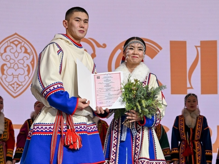 Пир на весь мир: влюбленные из Яр-Сале поженились на выставке «Россия» в Москве