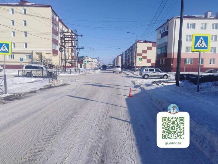 Малолетнего пешехода госпитализировали после ДТП на Сахалине