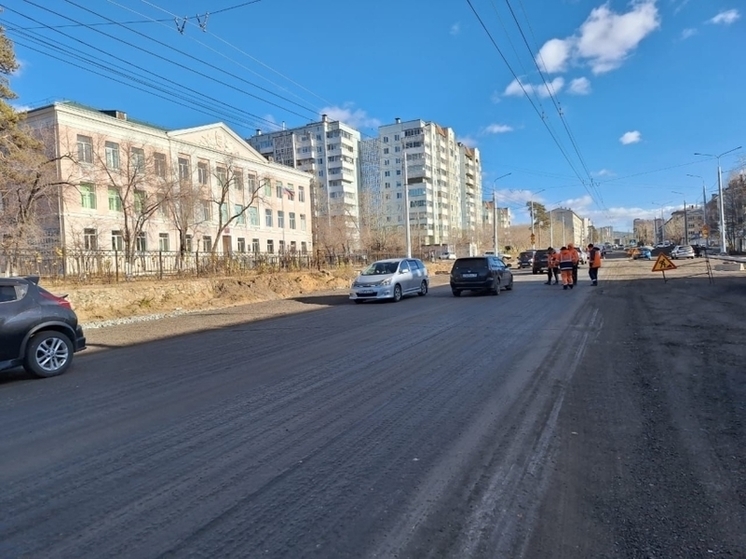 Подземный переход на Новобульварной в Чите заменили островком безопасности