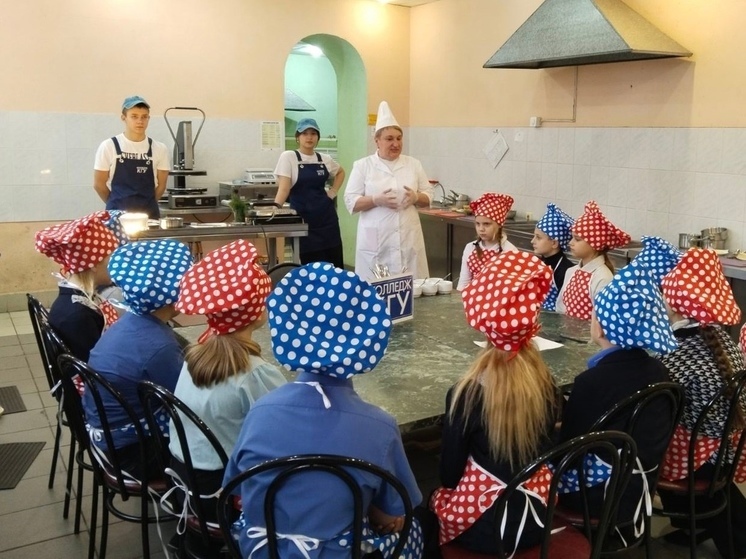 В Курске стартовал проект «Школа юного поваренка»