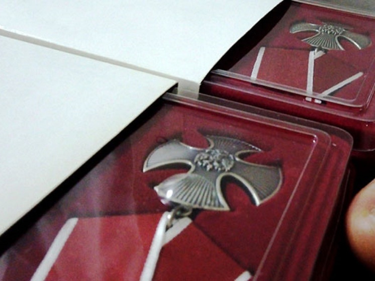 Матерям двух погибших бойцов вручили ордена Мужества под Новосибирском