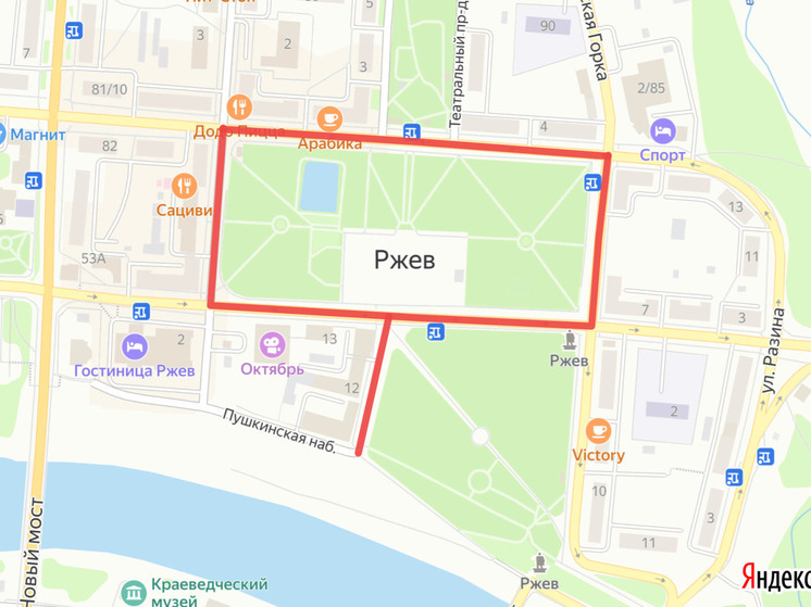 В Ржеве Тверской области появились платные парковки