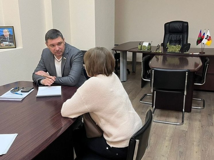 Депутат Госдумы Евгений Первышов провёл приём жителей Краснодара в рамках региональной недели