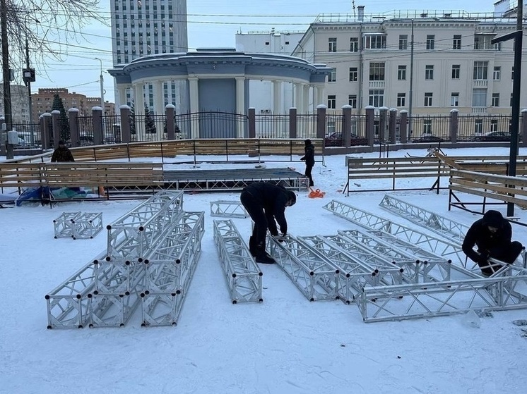 Каток в Петровском парке Архангельска откроется раньше планируемого срока