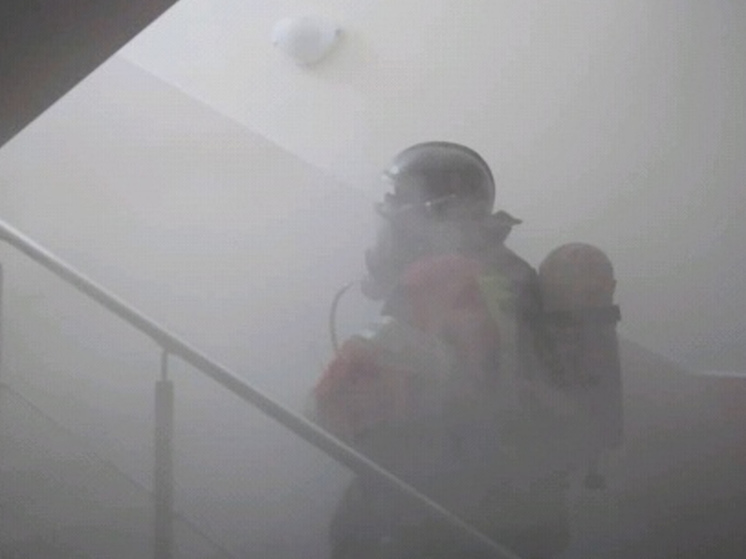 Человек пострадал в результате пожара в Ковдоре