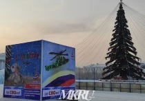 В Чите к Новому году появятся арт-объекты в виде кубов с рисунками детей из Старобешевского района ДНР