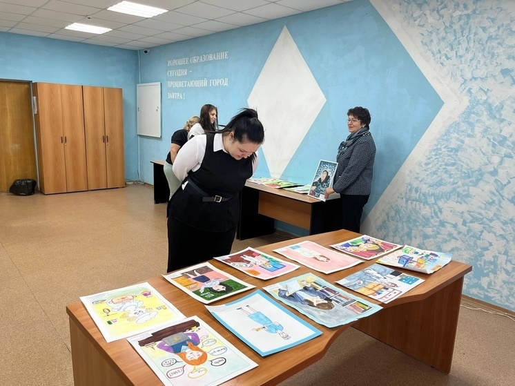 Юные серпуховичи изобразили профессии своих мам