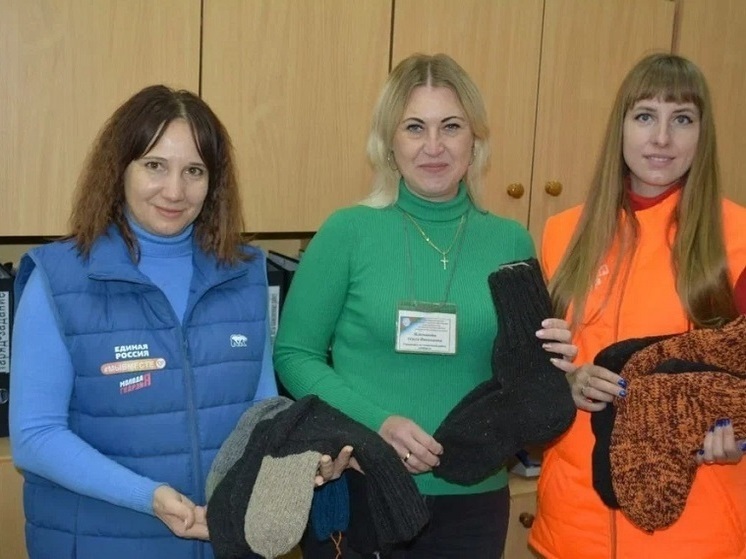 Краснодарские молодогвардейцы отправили теплые вещи в зону СВО