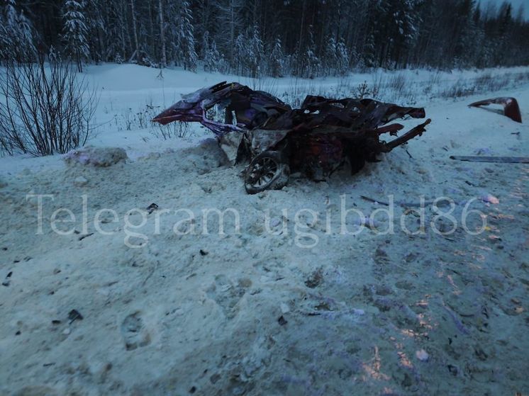 В Югорске в аварии погиб пассажир авто