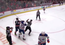 Капитан клуба НХЛ «Вашингтон Кэпиталз» Александр Овечкин ударил клюшкой в лицо канадского защитника «Эдмонтон Ойлерз» Венсана Деарне в неудачно складывавшемся матче