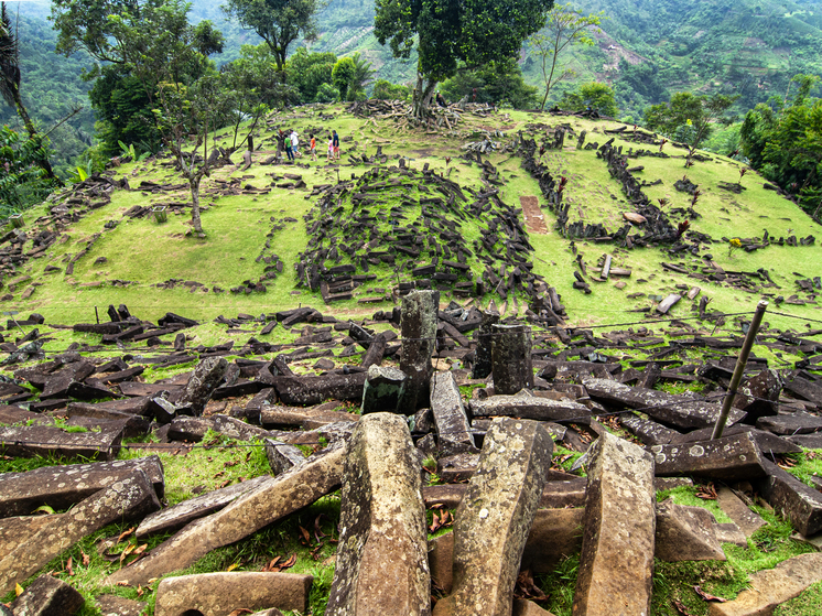 The colossal megalithic structure in West Java has captured the imagination of scientists