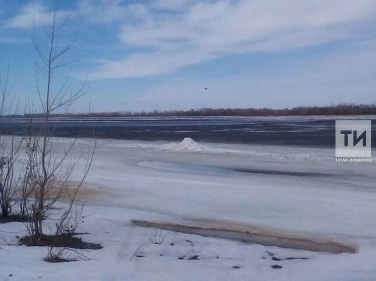 Мужчина провалился под лед и утонул на Волге в Татарстане