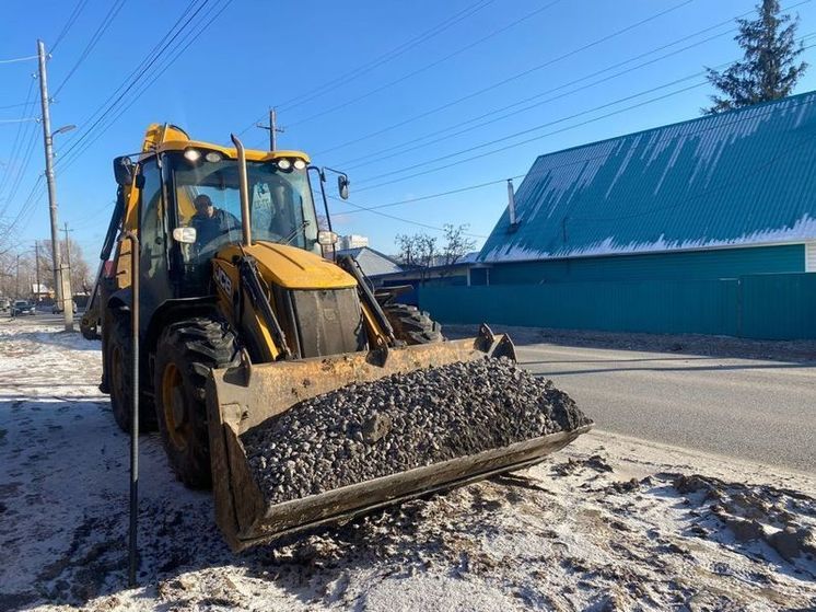 В пригороде Барнаула восстанавливают инфраструктуру после догазификации