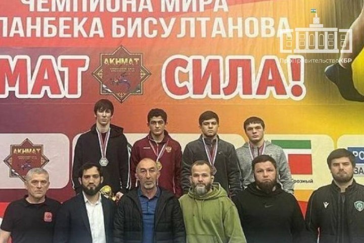 Freestyle wrestlers from Kabardino-Balkaria won medals at All-Russian competitions