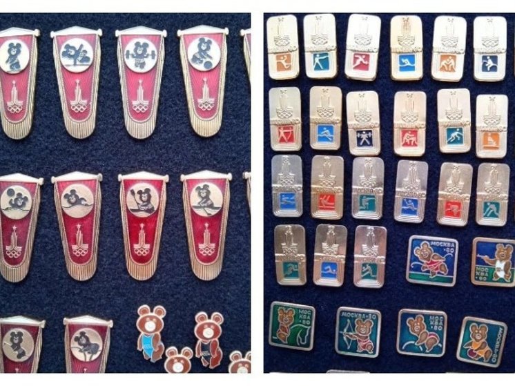 В Новосибирске выставили на продажу коллекцию олимпийских значков за 50 тысяч