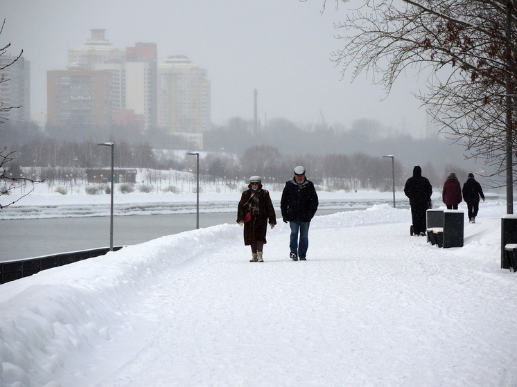 Москвичей предупредили о надвигающемся сильном снегопаде