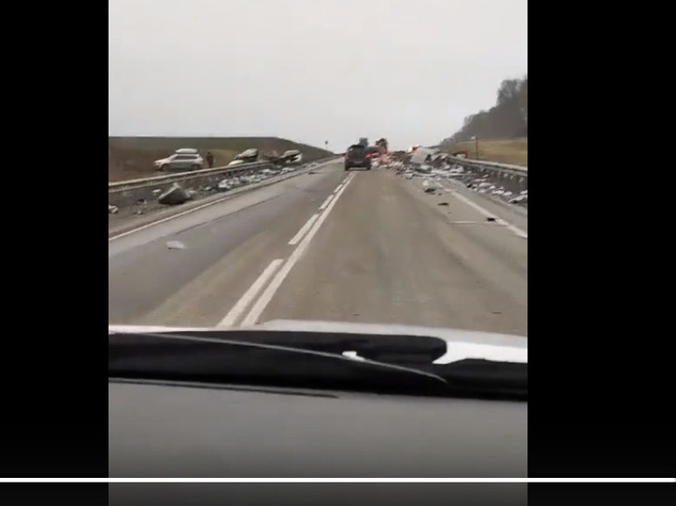 Серьезная авария с пожаром произошла на Чуйском тракте возле Бийска