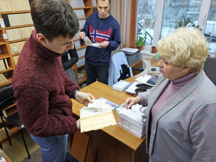 Студенты МАУ посетили библиотеку для слепых