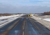 На девятом километре автодороги «Каменноозеиное - Медногорск» случилась авария
