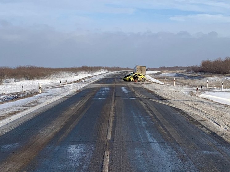 На трассе Каменноозерное-Медногорск случилось ДТП