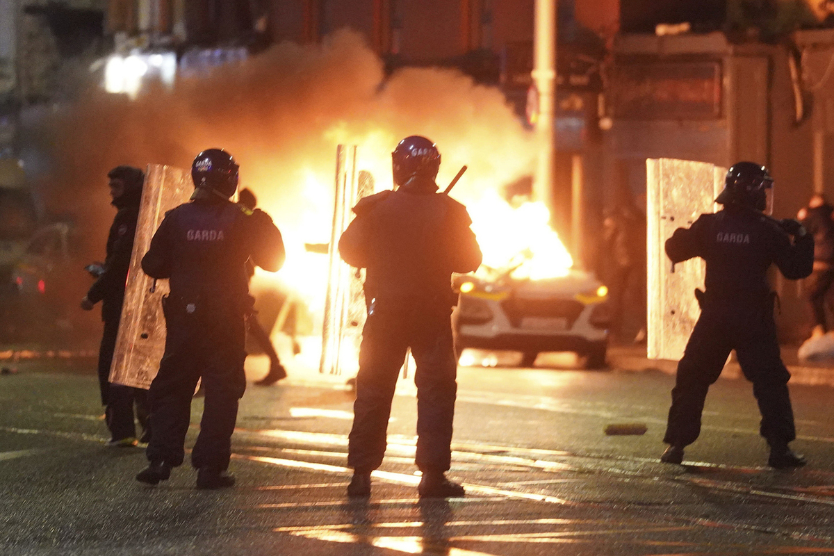 Irish riot: organizers of riots in Dublin called for killing immigrants