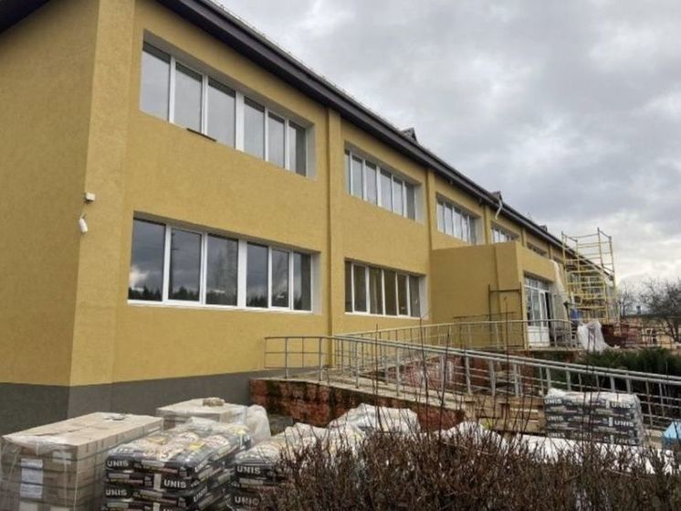 В Орле полным ходом идет капремонт поликлиники Новодеревеньковской ЦРБ
