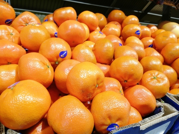 В Петербурге цена на мандарины выросла почти на четверть в 2023 году