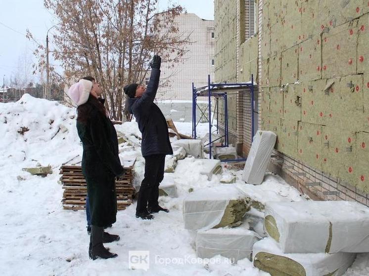 В Коврове за ремонтом фасада школы №23 следит оперштаб