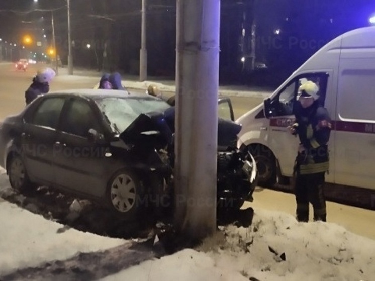 В Рыбинске случилось ДТП с пострадавшими