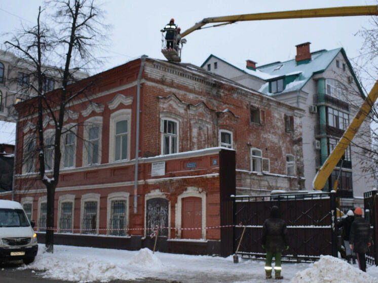 В Казани реконструируют историческое здание в центре города