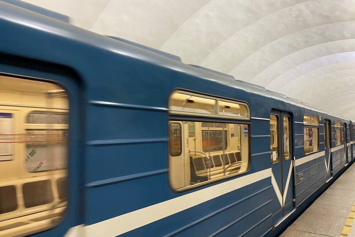 В Петербурге закрыли движение до «Девяткино» из-за падения пассажира на пути