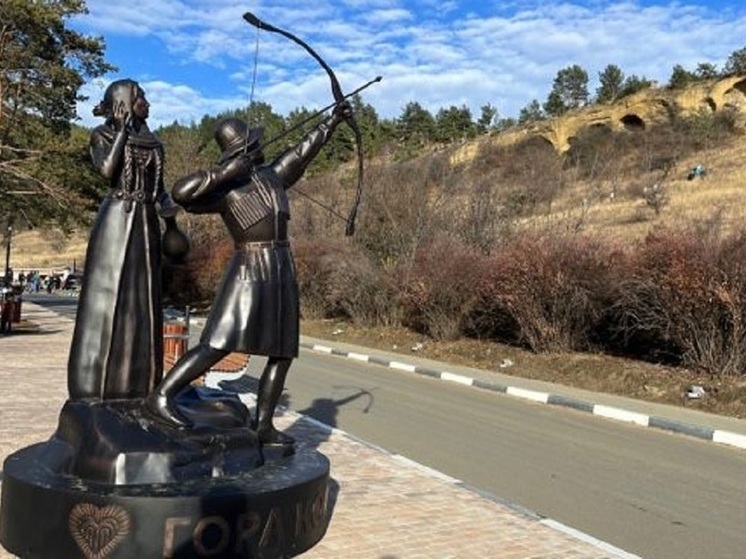 Новая скульптурная композиция появилась в Кисловодске у природного памятника «Кольцо-гора»
