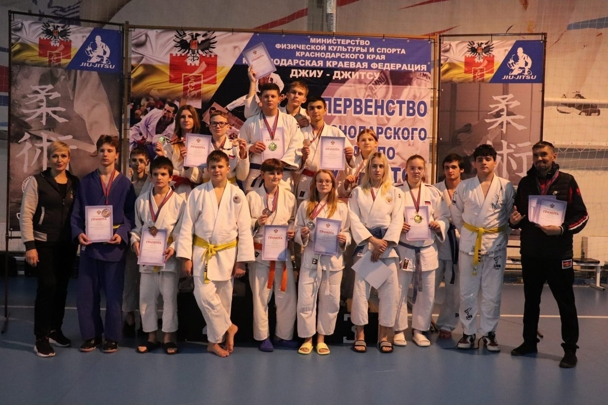 Twenty-two medals were won by Sochi residents at the Krasnodar Territory jiu-jitsu competitions